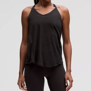 Lululemon split back racer back
